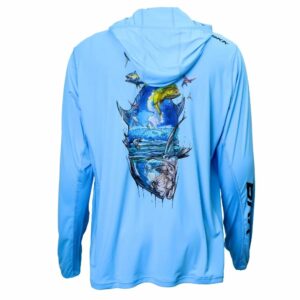 Camiseta BKK Long Sleeve Performance GT Light Blue - Imagen 5