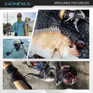 Gomexus Aluminum Reel Power Knob 35 38 41mm A38 - Imagen 3