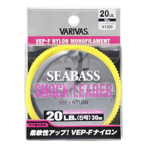 Varivas Sea Bass Shock Leader - Vep-f Nylon 20lb 30m Fishing Line - View #3