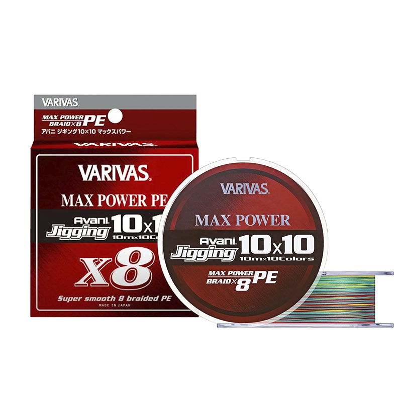 VARIVAS Multi Avani Jigging PE X8 - la mejor linea de pesca
