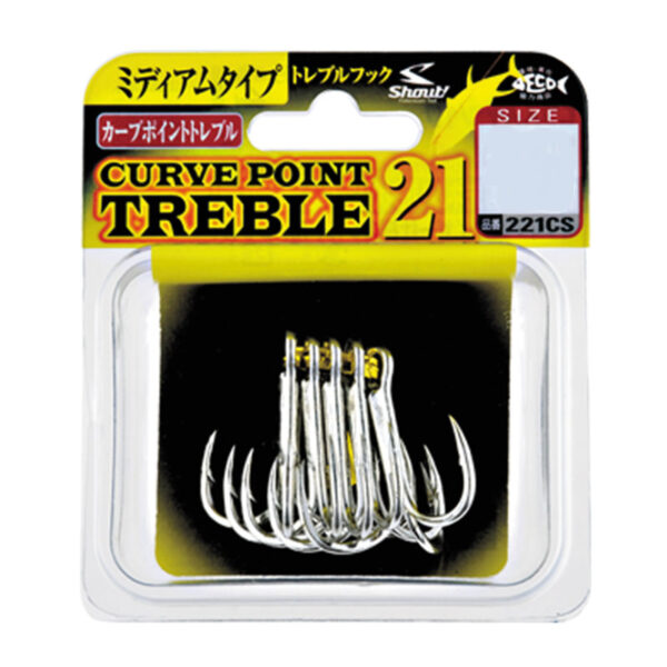 SASAME CURVE POINT TREBLE 21