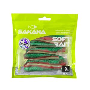SAKANA Vinilos SOFT BAIT Bolsa x 6un - Imagen 4