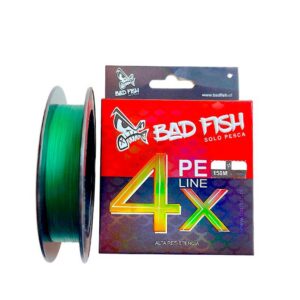 BADFISH Multifilamento PE Line X4 | 150mts Verde