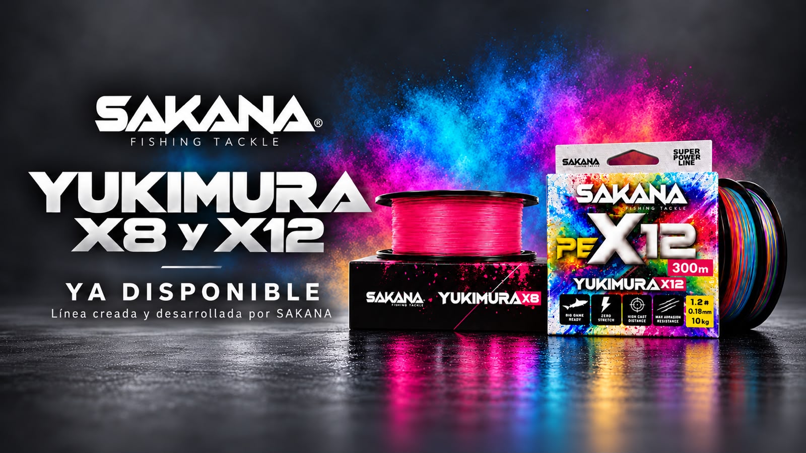 Sakana Yukimura X8 y X12 ya disponible